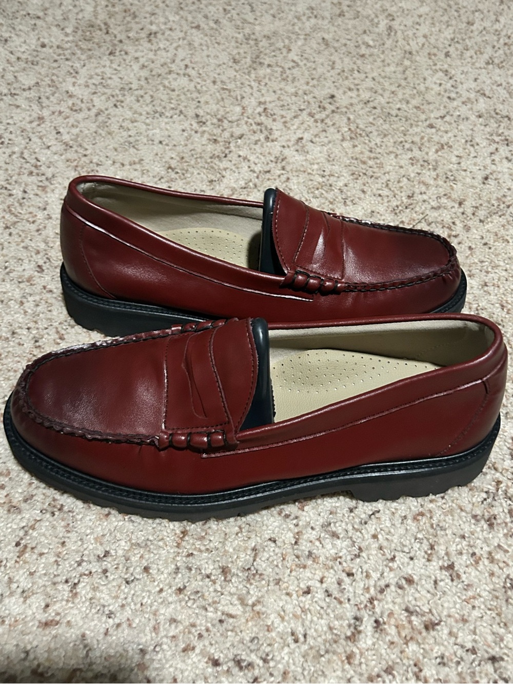 G.H. Bass & Co. Larson Weejuns Leather Slip-On Loafers Men’s 13 Like New
